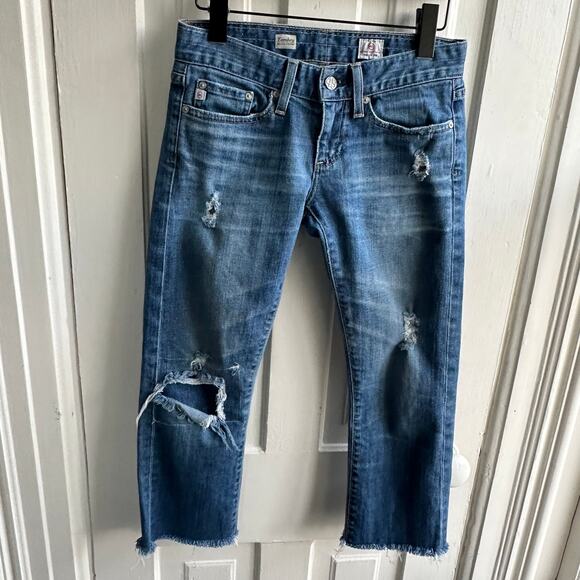 AG Adriano Goldschmied The Tomboy Relaxed Straight Crop Jeans - Picture 2 of 10